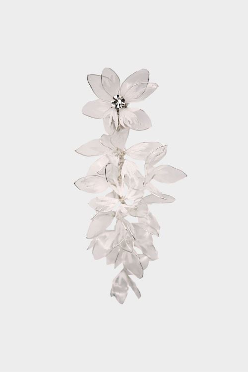 Beyaz Floral Earrings