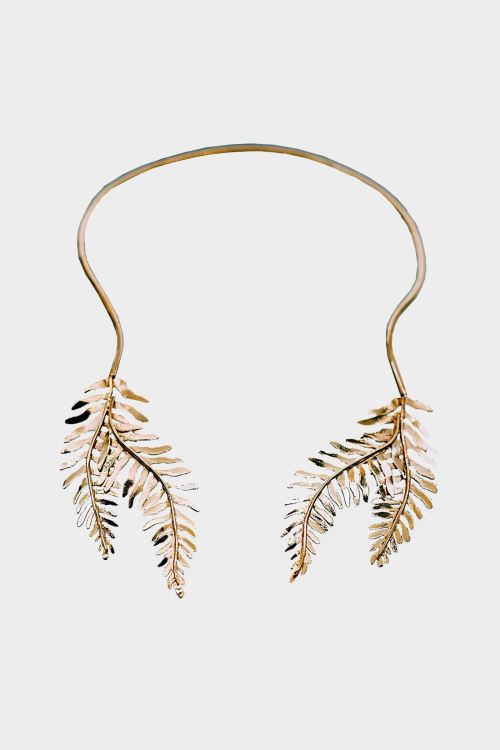 Siyah PTERIS NECKLACE